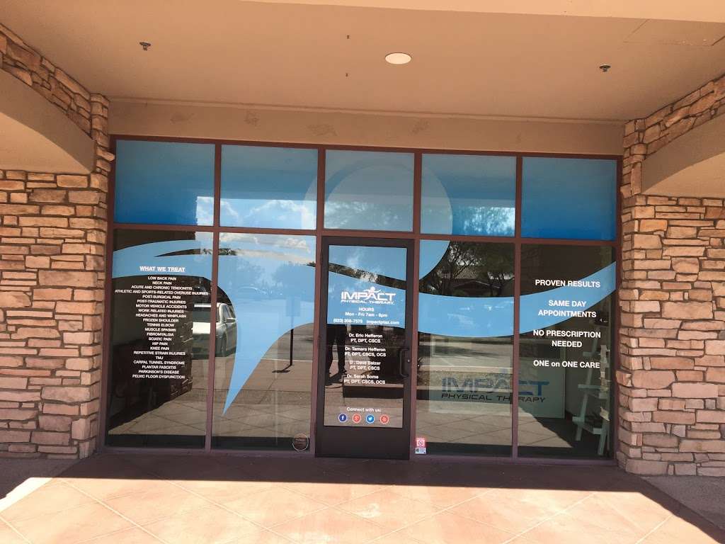 Impact Physical Therapy | 20801 N Scottsdale Rd Suite 105, Scottsdale, AZ 85255, USA | Phone: (623) 289-1127