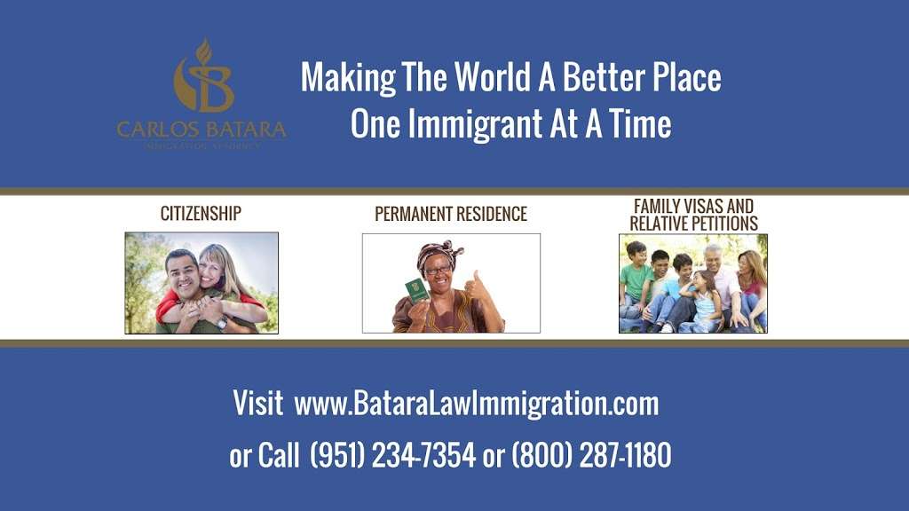 Batara Immigration Law | 4199 Flat Rock Rd #123, Riverside, CA 92505, USA | Phone: (951) 234-7354