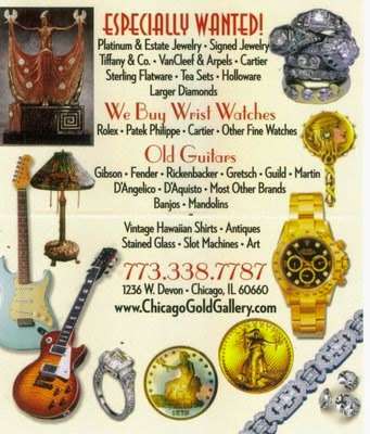 Chicago Gold Gallery | 1236 W Devon Ave, Chicago, IL 60660, USA | Phone: (773) 338-7787