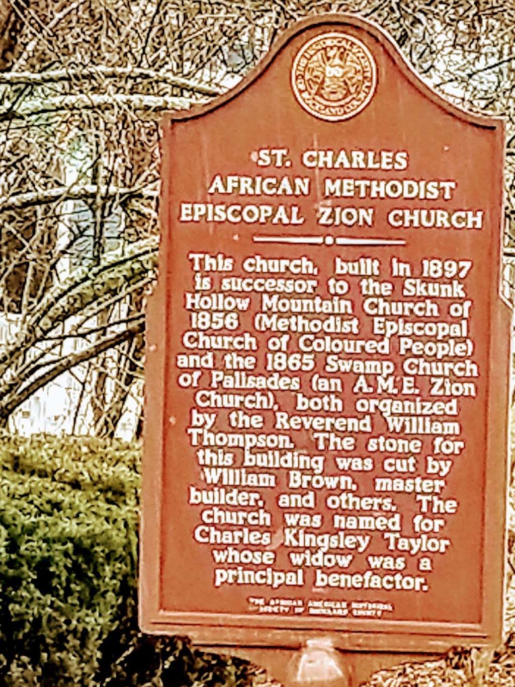 Saint Charles African Methodist Episcopal Zion Church | Sparkill, NY 10976