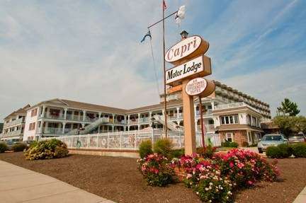 Capri Motor Lodge | 1033 Beach Ave, Cape May, NJ 08204 | Phone: (609) 884-4727