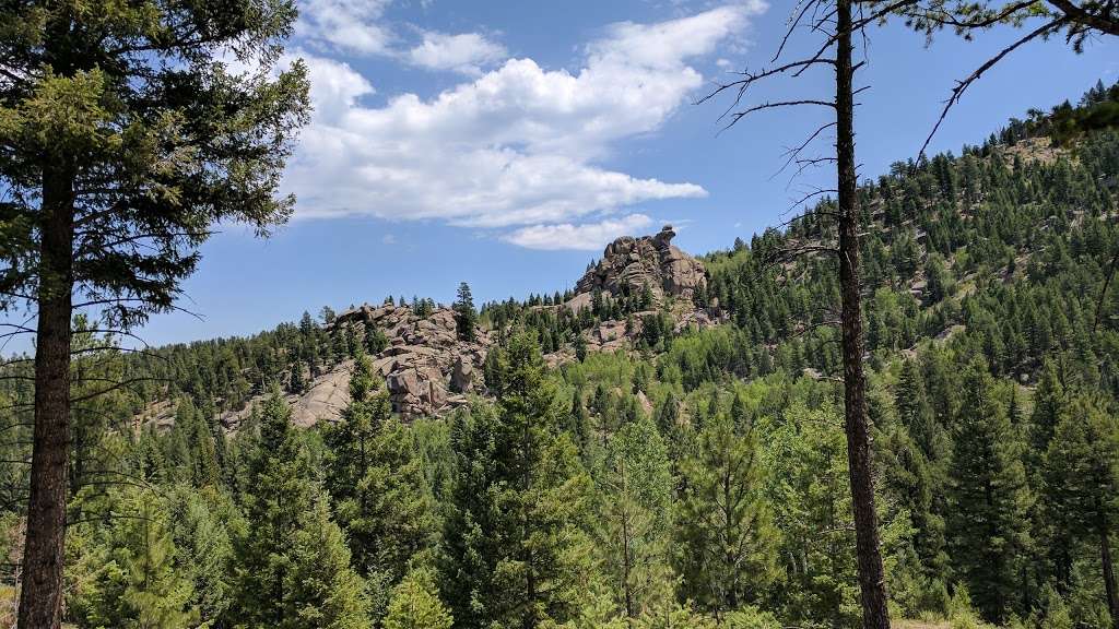 Buffalo Creek Mountain Bike Parking | 18264-, 18268 S Buffalo Creek Rd, Pine, CO 80470, USA