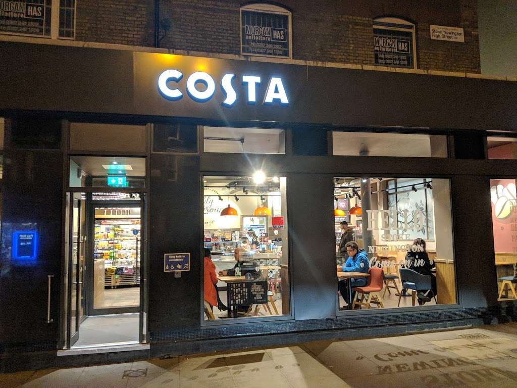 Costa | 131-133 Stoke Newington High St, Stoke Newington, London N16 0PJ, UK