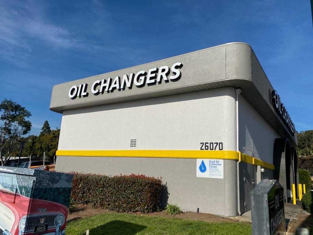 Oil Changers | 26070 Mission Blvd, Hayward, CA 94544 | Phone: (510) 727-0608