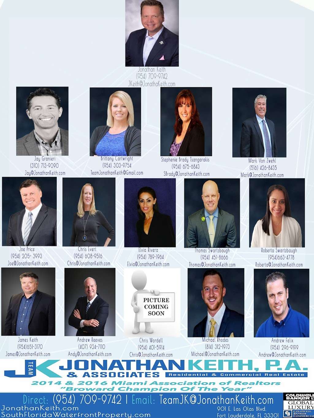 Jonathan Keith, PA-TEAM JK | Compass Florida, LLC, 1200 E Las Olas Blvd, Fort Lauderdale, FL 33301, USA | Phone: (954) 709-9742