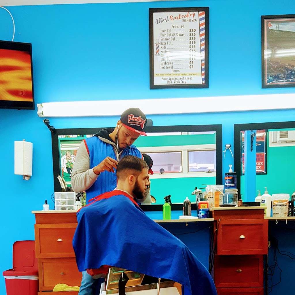 Albert barber shop | 352 Main St, Gloucester, MA 01930, USA | Phone: (978) 491-5997