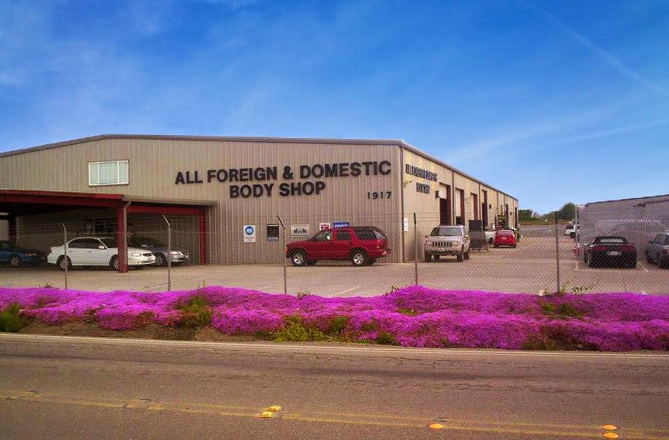 All Foreign & Domestic Body Shop | 1917 Navy Dr, Stockton, CA 95206, USA | Phone: (209) 462-4444