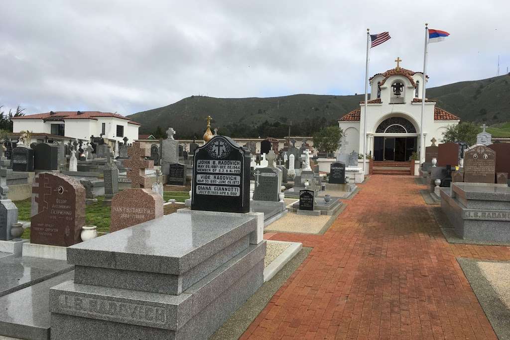 Serbian Cemetery 1801 Hillside Blvd, Colma, CA 94014, USA BusinessYab