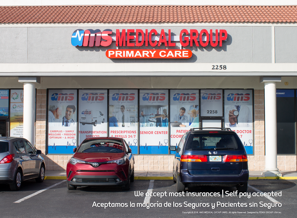 AMS Medical Group | 2258 E Irlo Bronson Memorial Hwy, Kissimmee, FL 34744, USA | Phone: (407) 750-8750