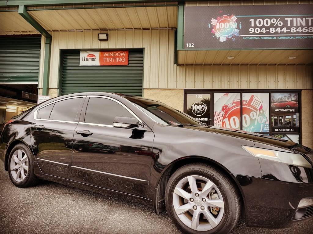 ? 100% Tint: Window Tinting Jacksonville | 8725 Youngerman Ct UNIT 102, Jacksonville, FL 32244 | Phone: (904) 844-8468