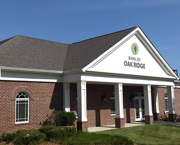 Bank of Oak Ridge | 2211 Oak Ridge Rd, Oak Ridge, NC 27310, USA | Phone: (336) 662-4900