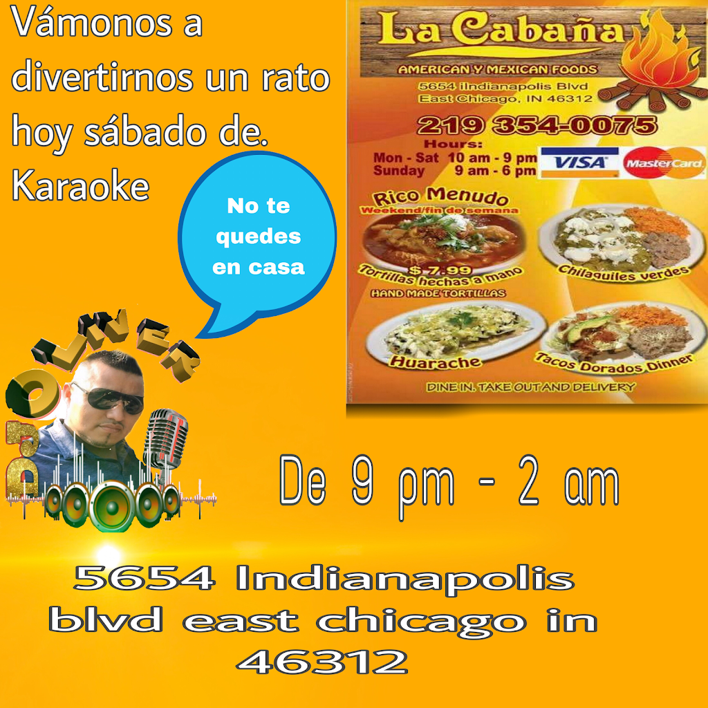 La Cabaña | 5654 Indianapolis Blvd, East Chicago, IN 46312 | Phone: (219) 354-0075