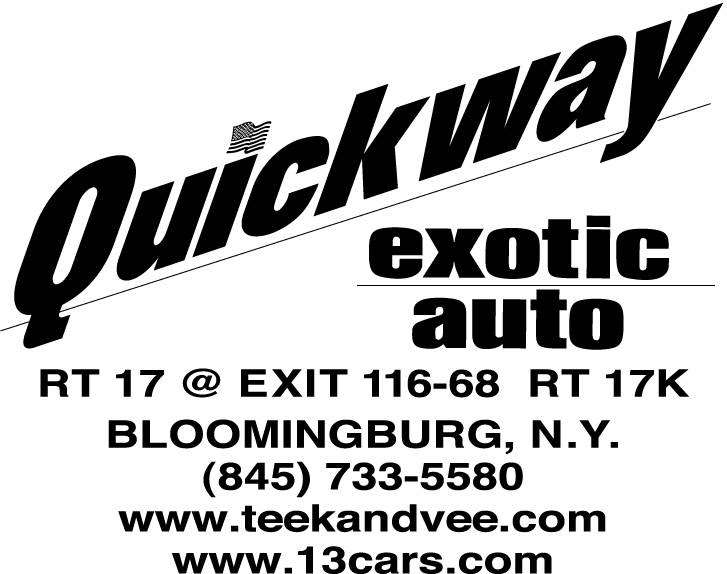 Quickway Exotic Auto | 68 NY-17K, Bloomingburg, NY 12721, USA | Phone: (845) 733-5000