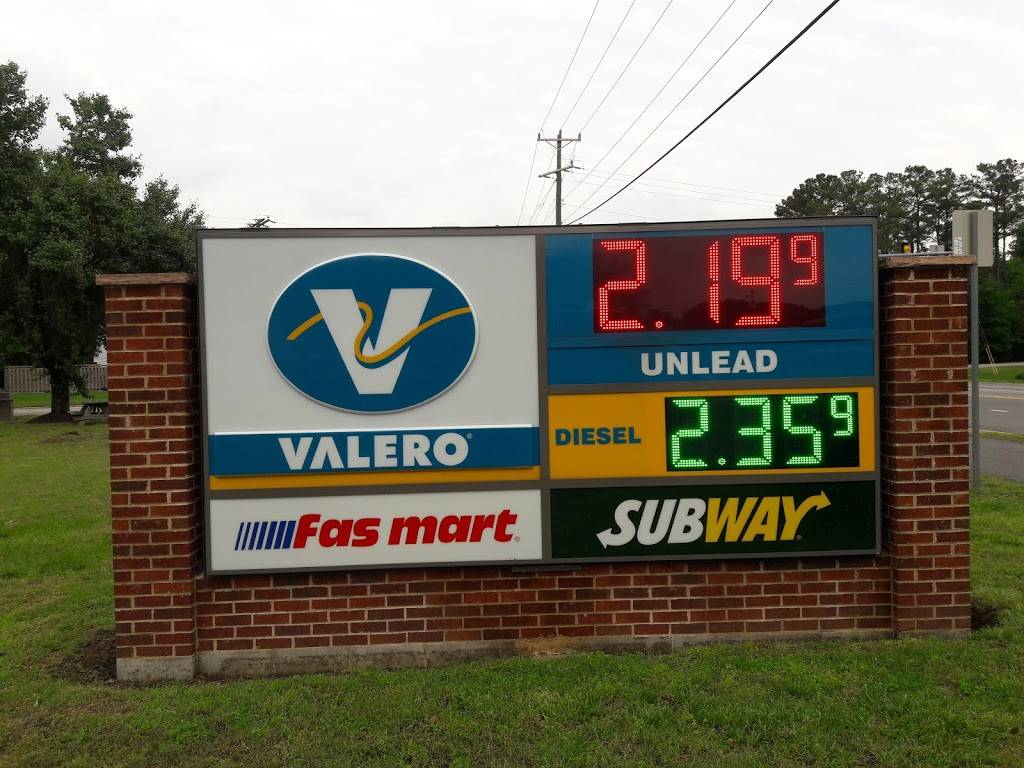 Valero | 2650 New Market Rd, Richmond, VA 23231, USA | Phone: (804) 795-1082