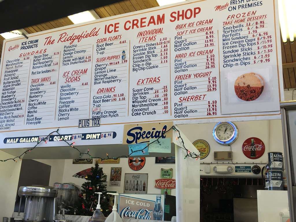 Ridgefield Ice Cream Shop | 680 Danbury Rd, Ridgefield, CT 06877 | Phone: (203) 438-3094