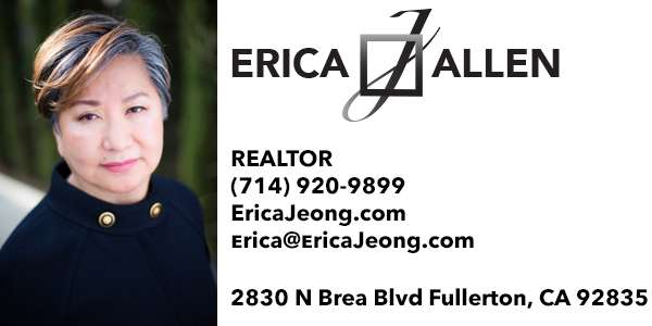 Erica Jeong Allen | 2830 N Brea Blvd, Fullerton, CA 92835 | Phone: (714) 920-9899
