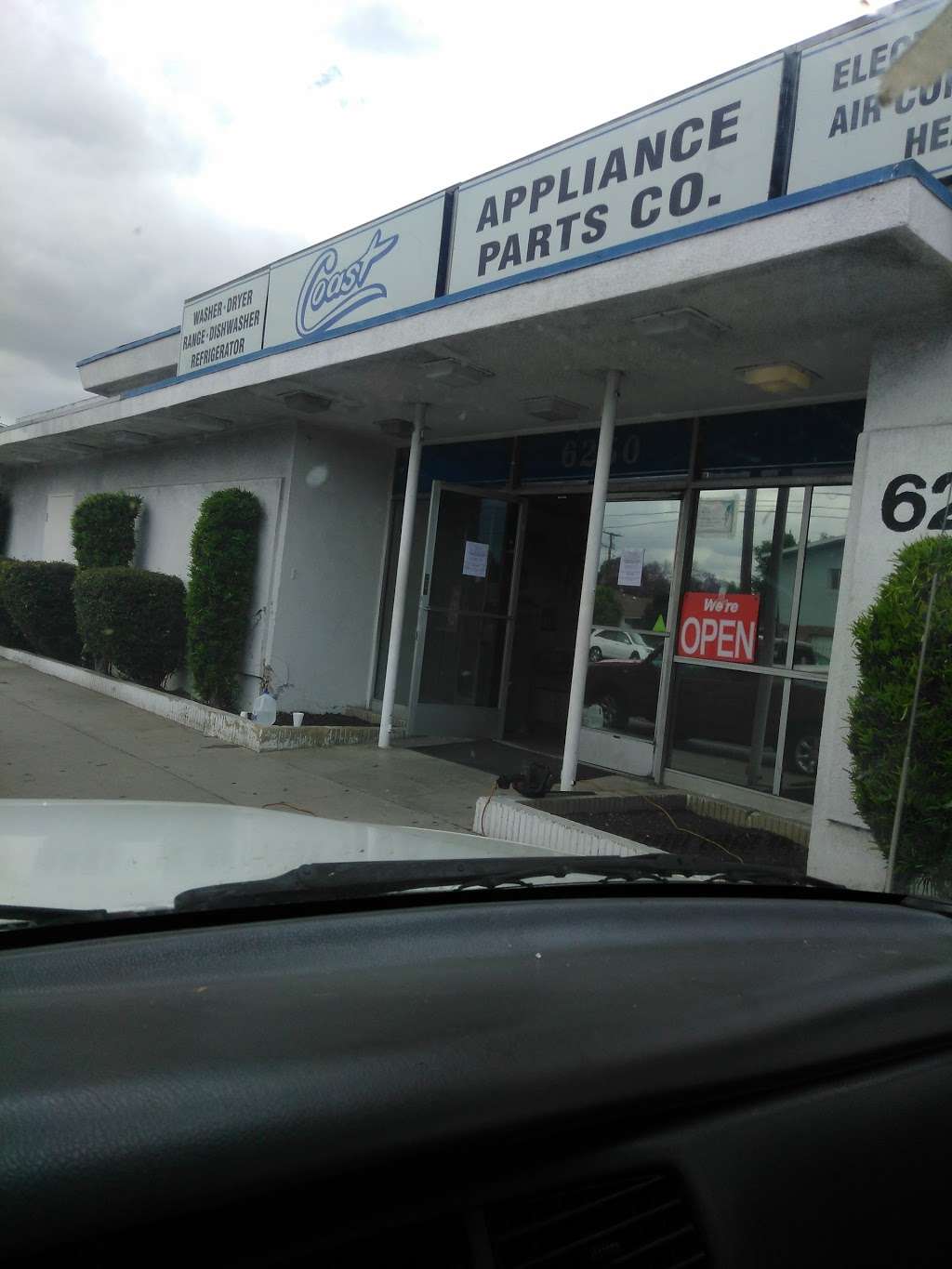 Coast Appliance Parts Co | 6250 Cherry Ave, Long Beach, CA 90805, USA | Phone: (562) 423-8688