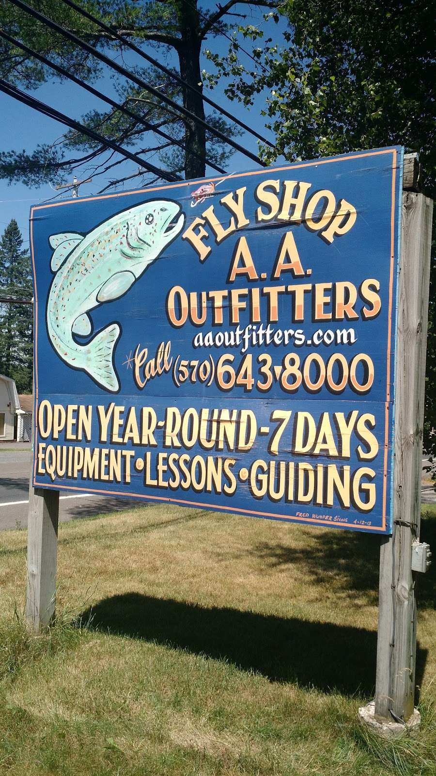 A & A Outfitters & Fly Fishing | 5728 PA-115, Blakeslee, PA 18610, USA | Phone: (570) 643-8000