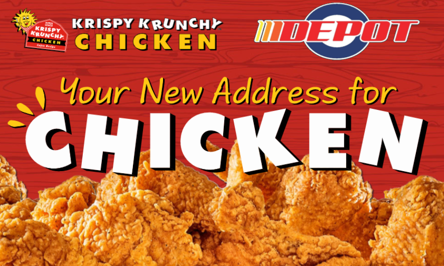 The Depot and Krispy Krunchy Chicken | 595 Forest St, Dover, DE 19904, USA | Phone: (302) 735-9803