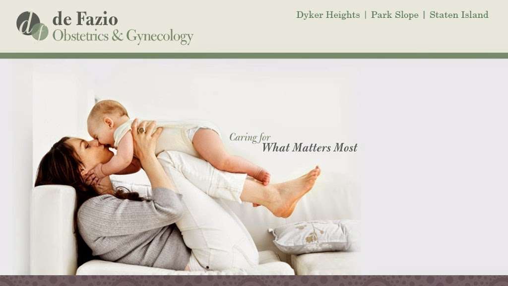 De Fazio Ob-Gyn | 2889 Amboy Rd, Staten Island, NY 10306, USA | Phone: (718) 351-5155