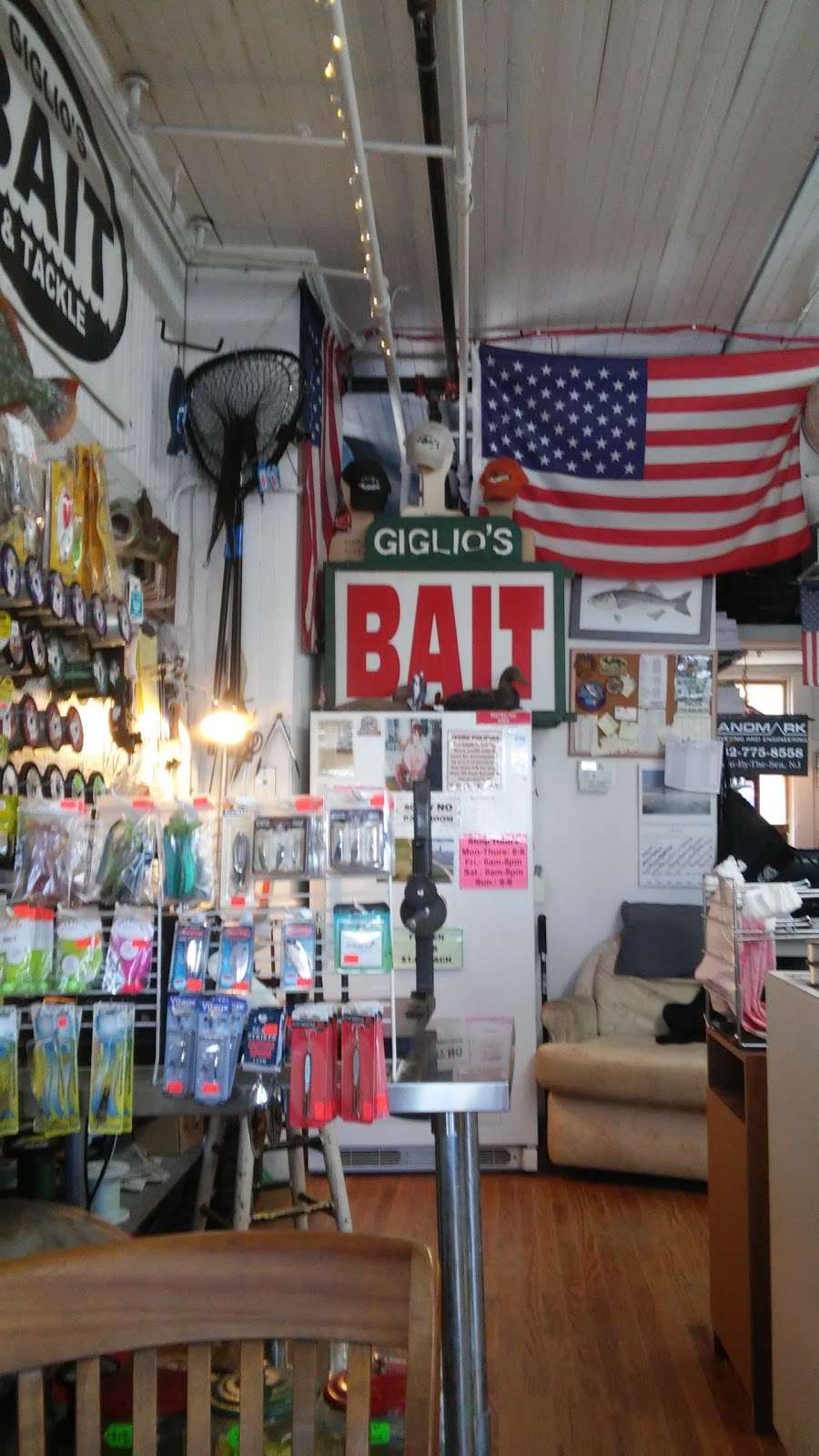 Giglios Bait & Tackle | 1123 Ocean Ave, Sea Bright, NJ 07760, USA | Phone: (732) 383-5375