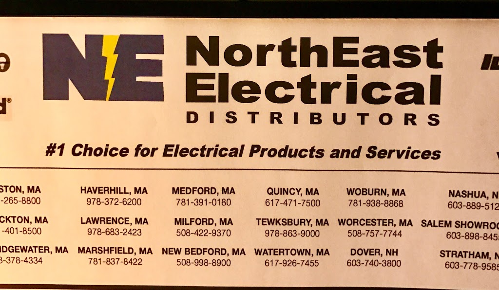 NorthEast Electrical Distributors | 553 Main St, Tewksbury, MA 01876, USA | Phone: (978) 863-9000