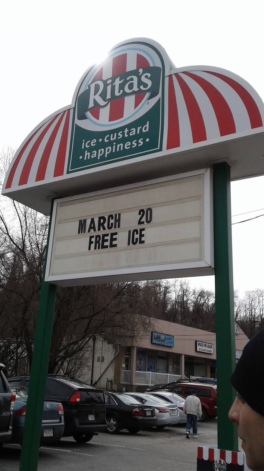 Ritas Italian Ice & Frozen Custard | 427 McNeilly Rd, Pittsburgh, PA 15226, USA | Phone: (412) 808-1228