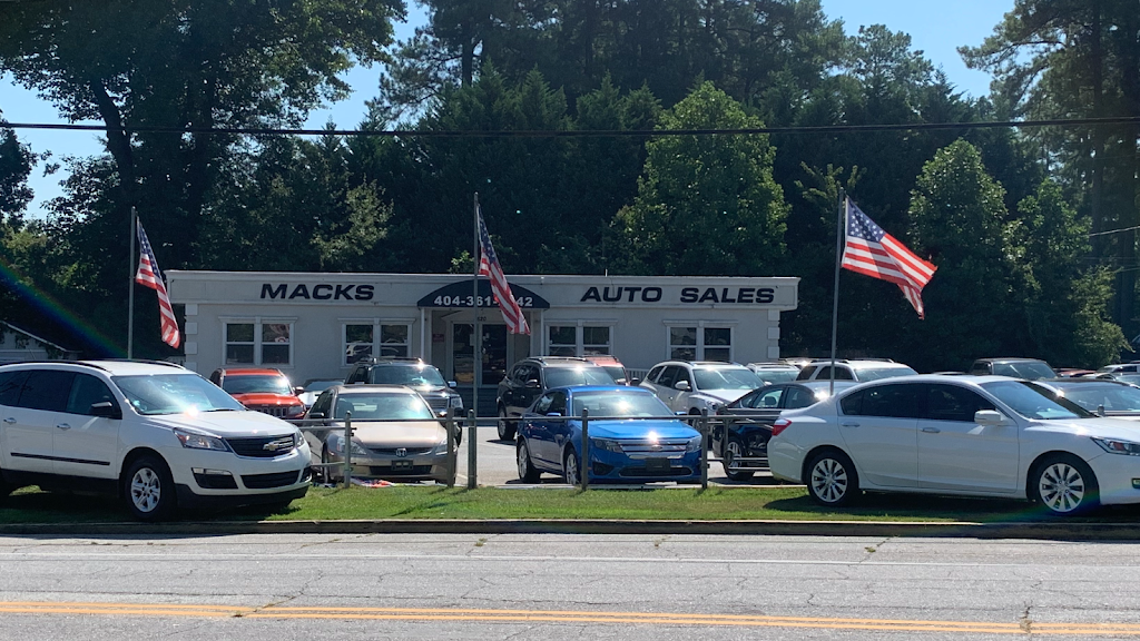 Macks Auto Sales | 4620 Old Jonesboro Rd, Forest Park, GA 30297, USA | Phone: (404) 361-2242