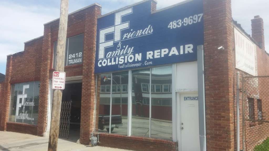 Friends & Family Collision Repair www.fandfcollisionrepair.com ( | 2412 E Truman Rd, Kansas City, MO 64127, USA | Phone: (816) 483-9697