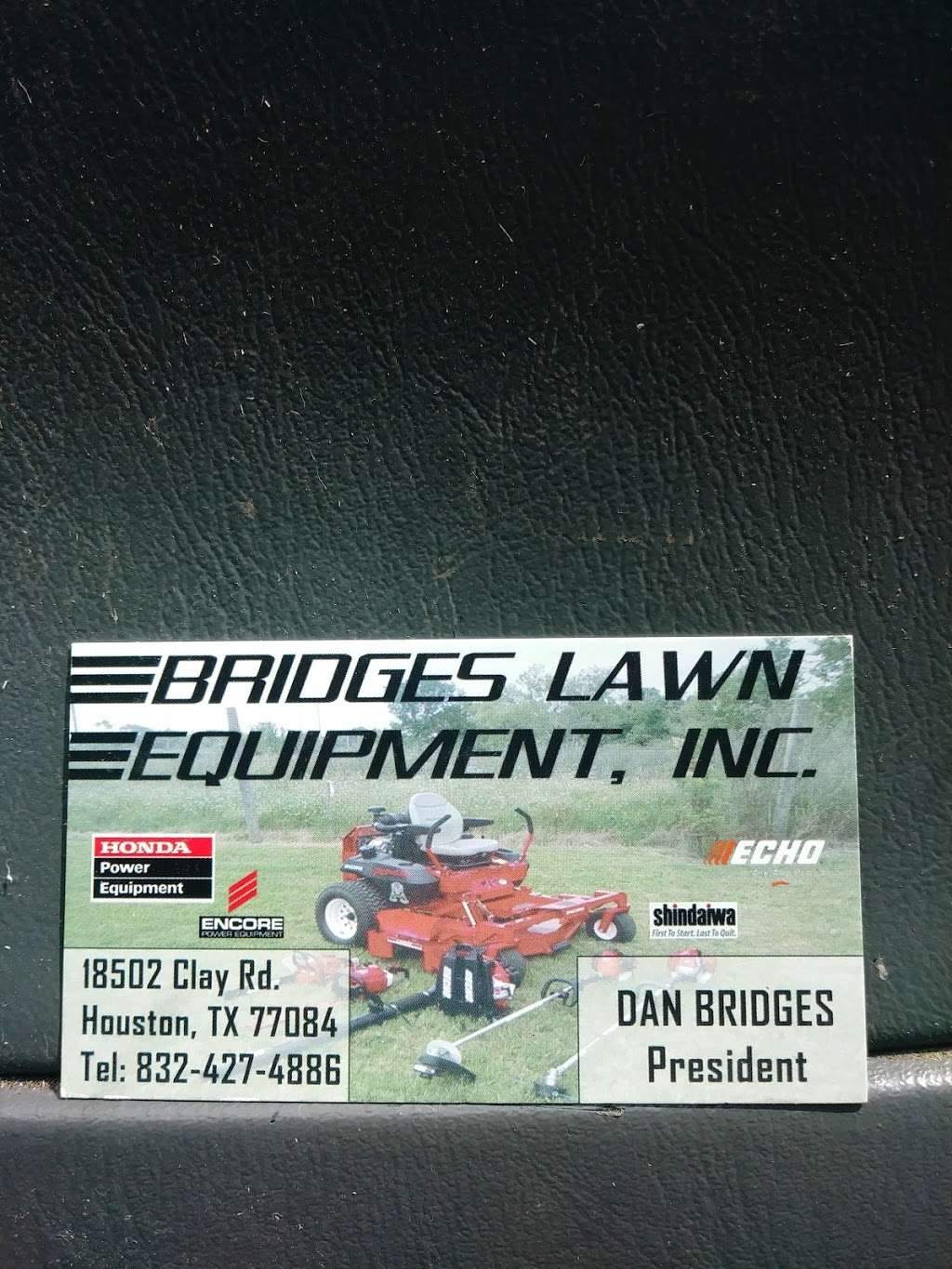 Bridges Lawn Equipment | 18502 Clay Rd, Houston, TX 77084, USA | Phone: (832) 427-4886