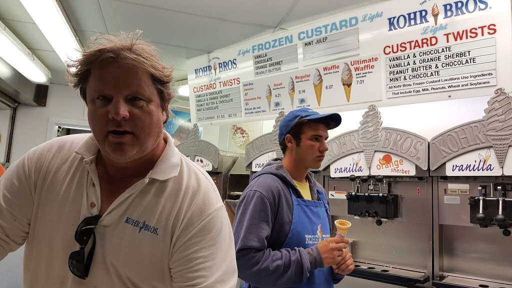 Kohr Brothers Frozen Custard | 820 Boardwalk, Ocean City, NJ 08226, USA | Phone: (609) 399-6327