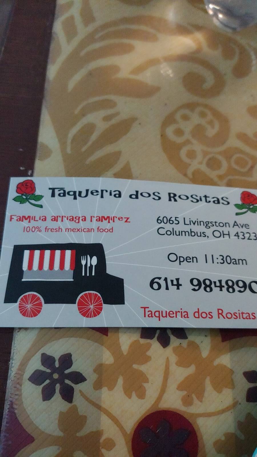 Taqueria Dos Rositas | 6065 E Livingston Ave, Columbus, OH 43232, USA | Phone: (614) 984-8903