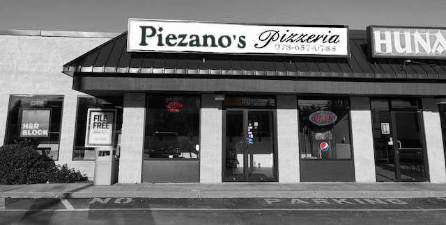 Piezanos Pizzeria | 2290 Main St, Tewksbury, MA 01876, USA | Phone: (978) 657-0733