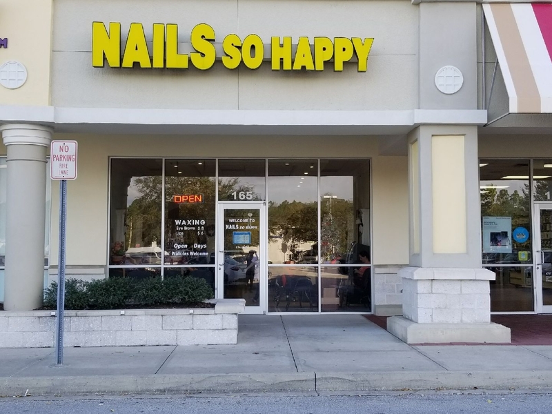 Nails So Happy Jacksonville | 13820 Old St Augustine Rd, Jacksonville, FL 32258, USA | Phone: (904) 674-0999