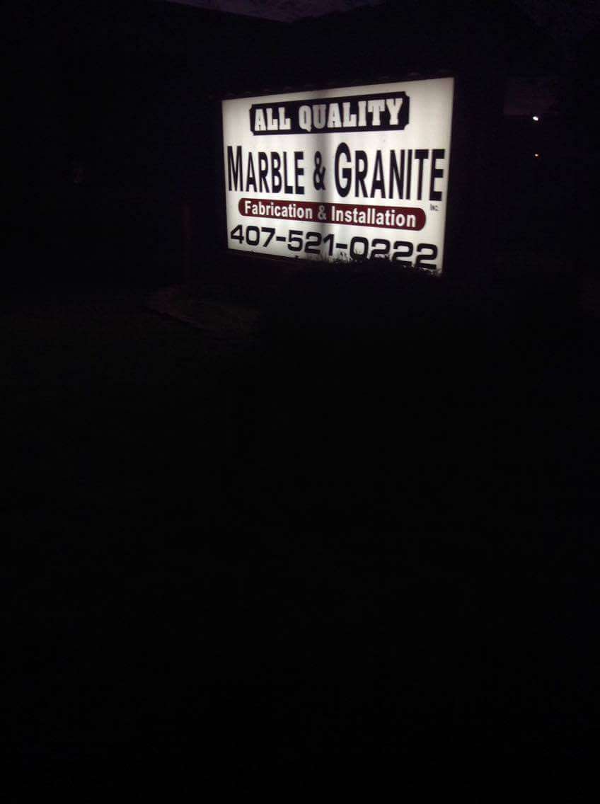 All Quality Marble & Granite | 4190 N Orange Blossom Trail, Orlando, FL 32804 | Phone: (407) 521-0222