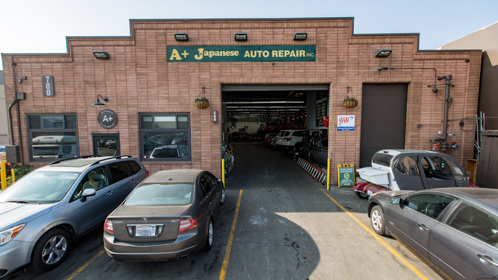 A+ Japanese Auto Repair | 780 Industrial Rd, San Carlos, CA 94070, USA | Phone: (650) 946-1856