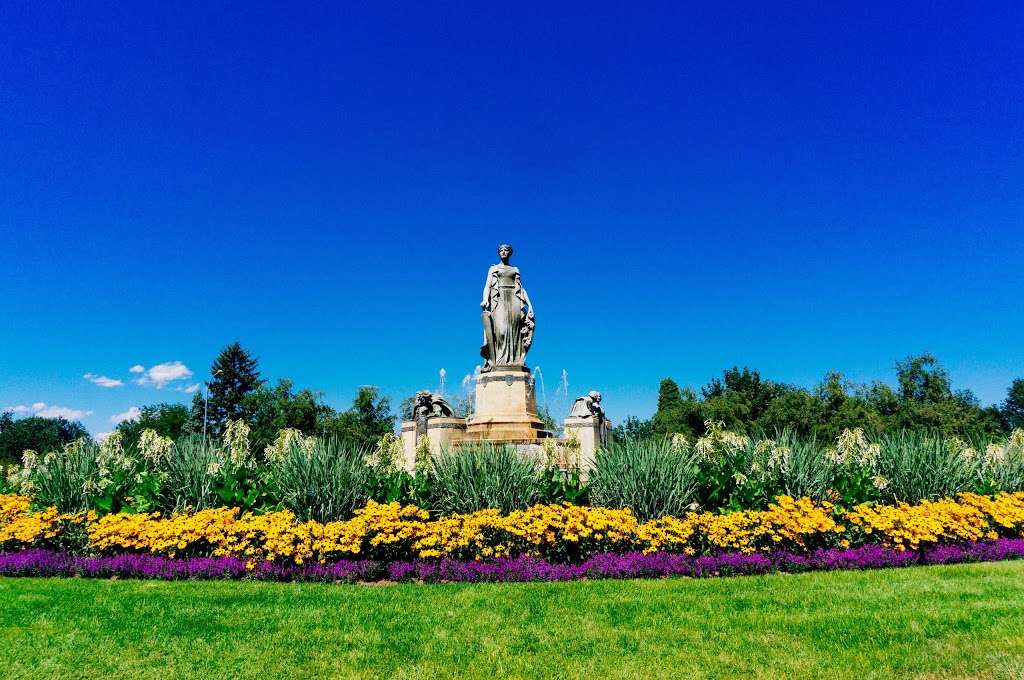 Thatcher Fountain | City Park Esplanade, Denver, CO 80206