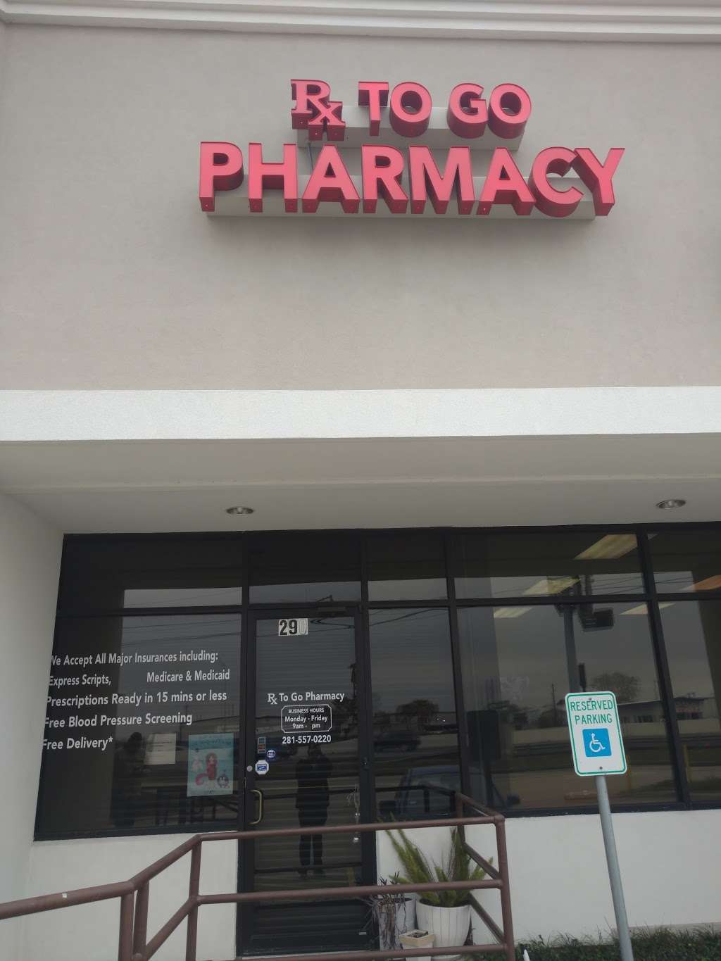 Rx To Go Pharmacy | 1100 Gulf Fwy Suite #290, League City, TX 77573, USA | Phone: (281) 557-0220