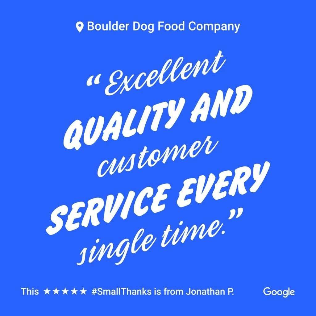 Boulder Dog Food Company | 1212, 2828 30th St, Boulder, CO 80301 | Phone: (303) 443-3801