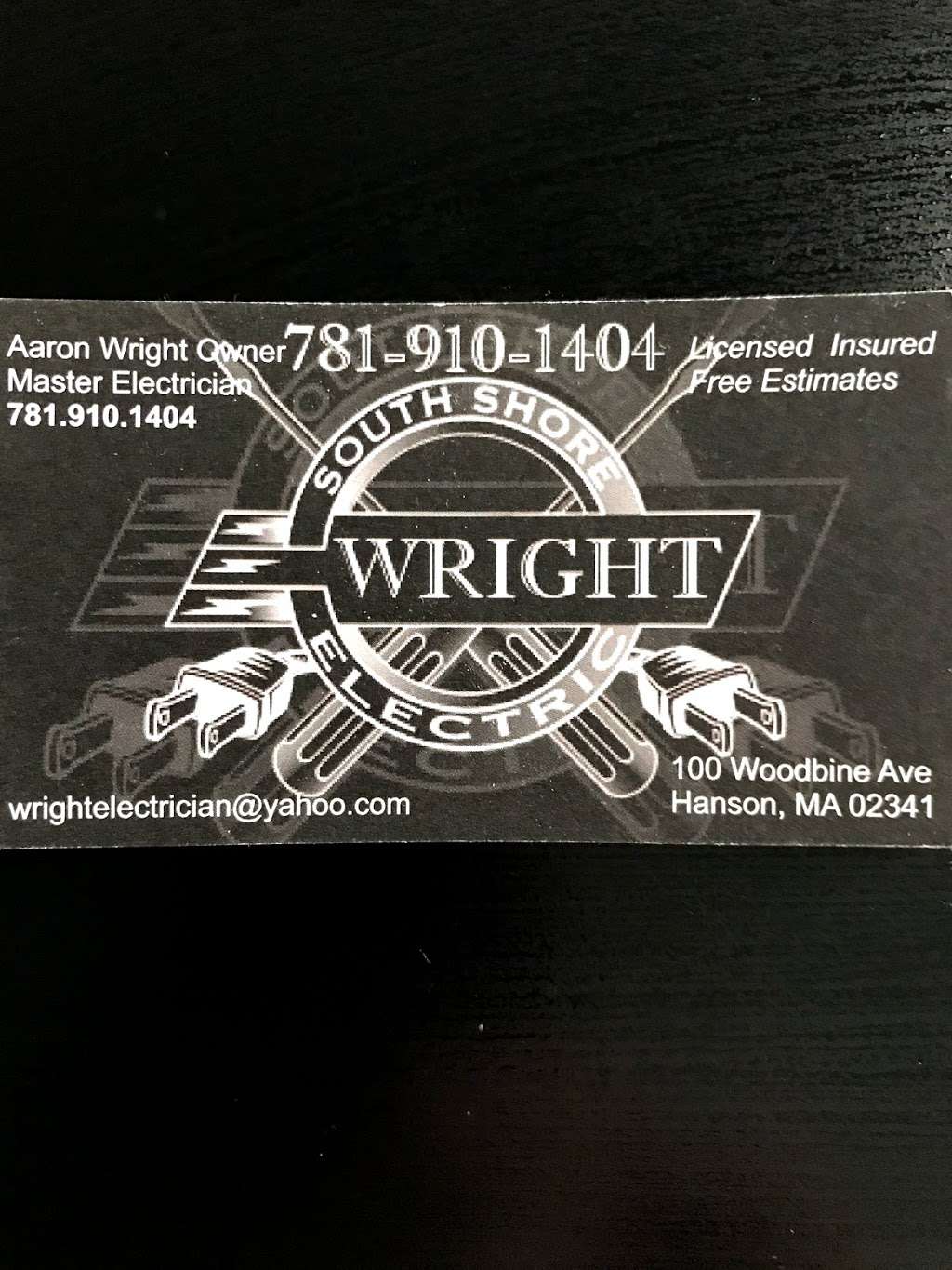 Wright Electric | 100 Woodbine Ave, Hanson, MA 02341, USA | Phone: (781) 910-1404