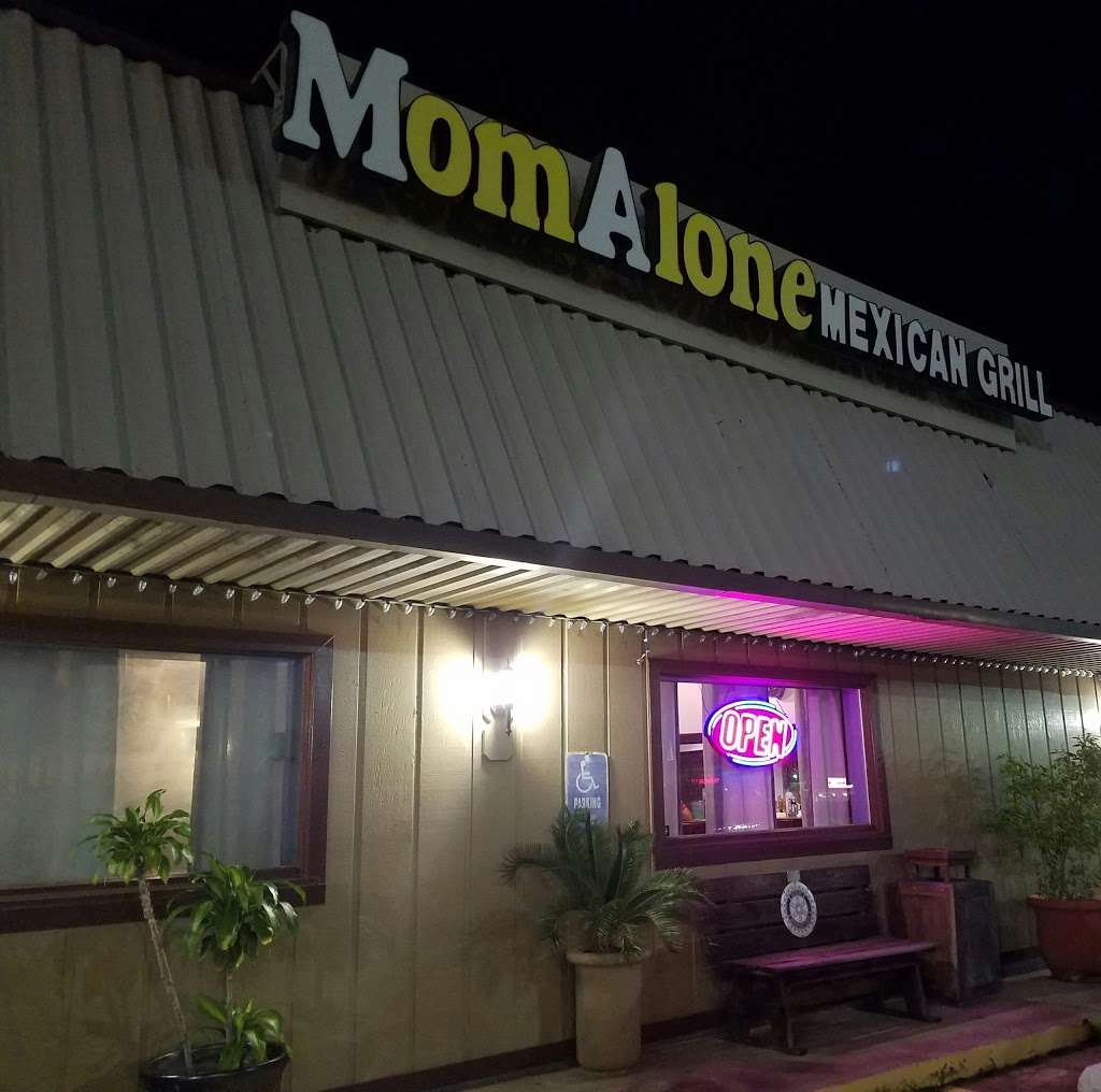 Mom Alone Mexican Grill | 1111 E NASA Pkwy, Webster, TX 77598, USA | Phone: (281) 480-3170