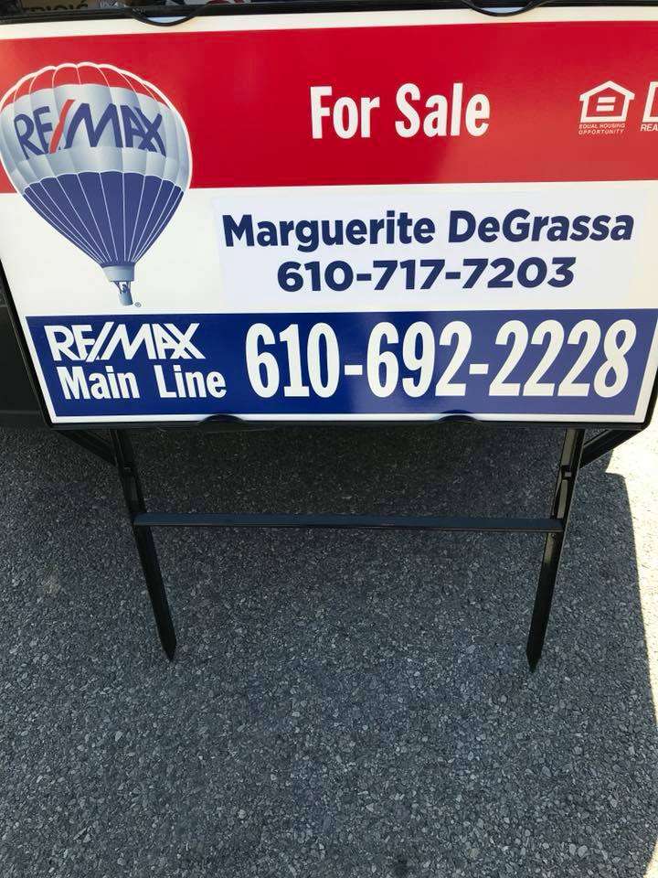 Marguerite DeGrassa, REMAX Main Line | 1646 West Chester Pike Suite 2, West Chester, PA 19382 | Phone: (610) 717-7203