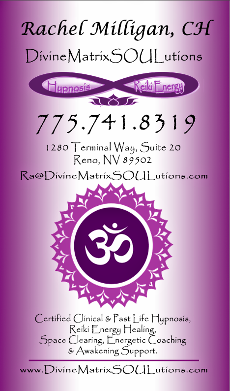 Divine Matrix SOULutions | 1280 Terminal Way #20, Reno, NV 89502 | Phone: (775) 741-8319