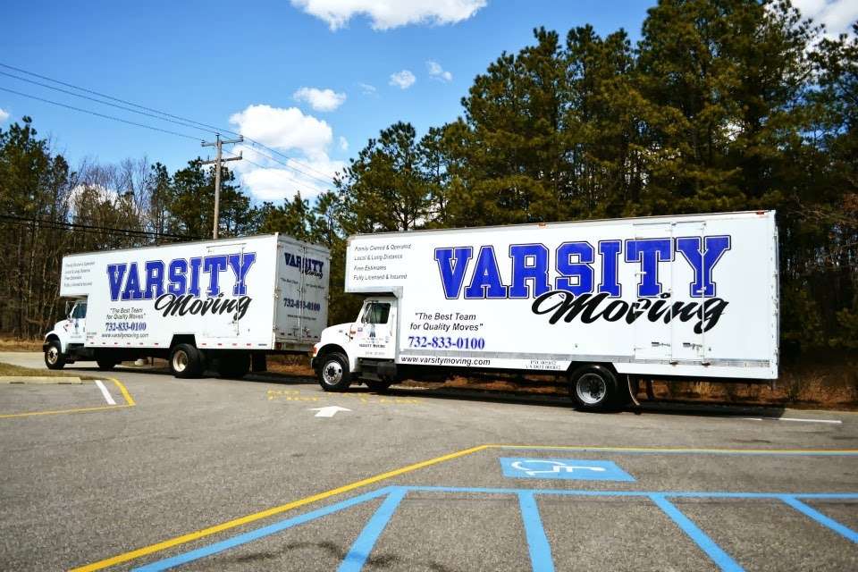 Varsity Moving | 631 Herman Rd, Jackson, NJ 08527, USA | Phone: (732) 833-0100