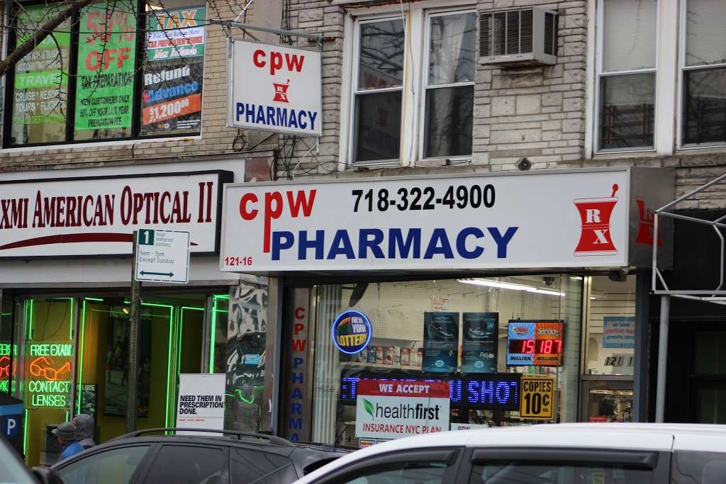 CPW Pharmacy | 12116 Liberty Ave, Jamaica, NY 11419, USA | Phone: (718) 322-4900