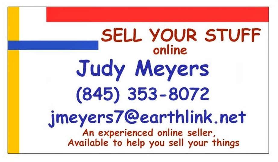 Judy Meyers -- SELL YOUR STUFF on eBay & other sites | 38 Burd St, Nyack, NY 10960 | Phone: (845) 353-8072