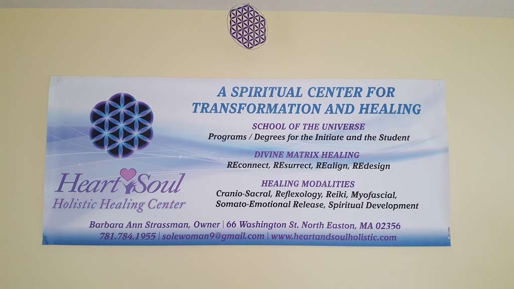 Heart and Soul Holistic Healing Center | 1012, 66 Washington St, North Easton, MA 02356, USA | Phone: (781) 784-1955