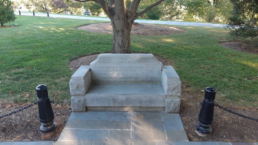 Korean War Contemplative Bench | 1 Wilson Ave, Fort Myer, VA 22211, USA | Phone: (877) 907-8585 Korean War Contemplative Bench | 1 Wilson Ave, Fort Myer, VA 22211, USA | Phone: (877) 907-8585