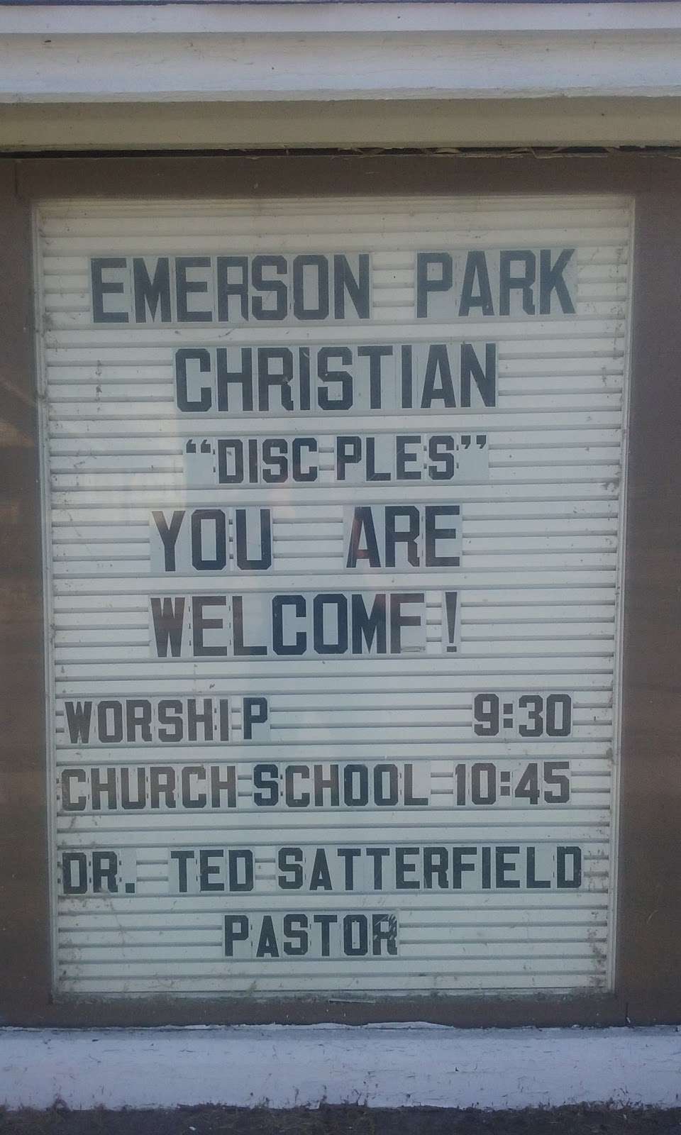 Emerson Park Christian Church | 1501 S 40th St, Kansas City, KS 66106 | Phone: (913) 831-3241