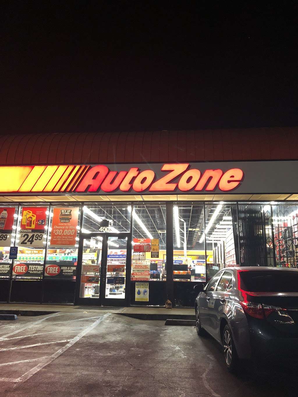 AutoZone Auto Parts in 4003 S Western Ave, Los Angeles, CA 90062, USA